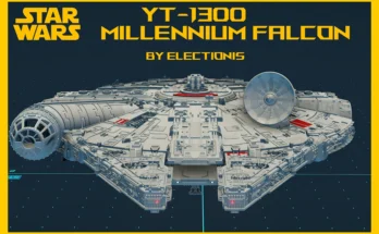 Star Wars YT-1300 Millennium Falcon 1977 V1.1
