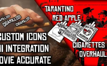 Tarantino Red Apple Cigarettes Overhaul - UI and Icon Update V5.0