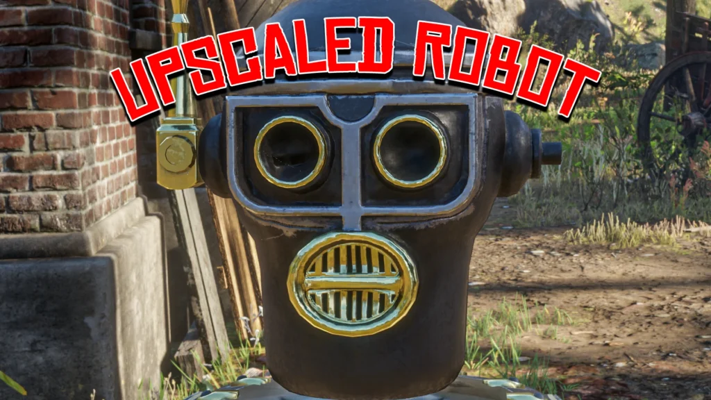 Upscaled Robot