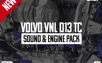 VOLVO VNL D13TC SOUND & ENGINE PACK V1.0 1.49