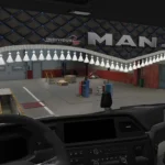 Animated Curtains Man TGX 2020 1.49