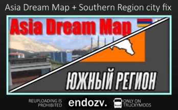 Asia Dream Map-Southern Region fix v1.0