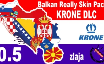 Balkan Really Skin Pack KRONE dlc by zlaja v0.5