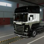 Black Skin Scania RJL 1.49