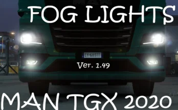 NEXT GEN MAN TGX 2020 FOG LIGHTS 1.49