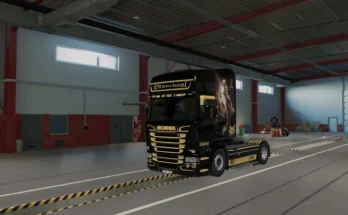 Scania RJL Black Gold Skin v1.0