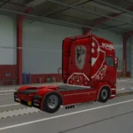 Scania RJL Red Queen Skin 1.49