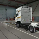 Scania RJL White Skin v1.0