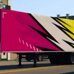 Yellow & Pink Truck Trailer 1.49