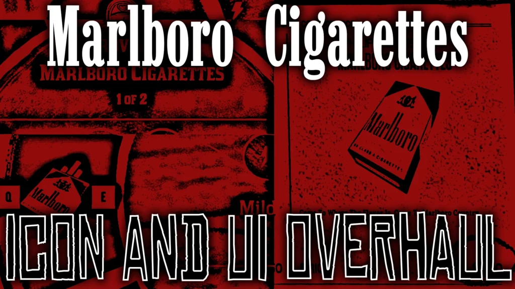 Marlboro Cigarettes UI and Icon Overhaul V1.0