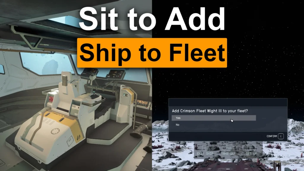 Sit To Add Ship to Fleet V0.2.4