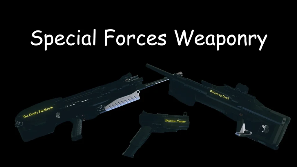 Special Forces Weaponry V1.0