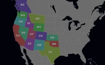 US STATE ABBREVIATIONS MAP V1.6 1.49