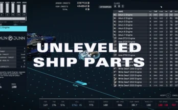 Unleveled Ship Parts - USP V1.0