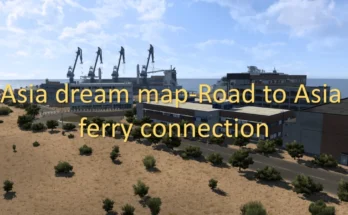 Asia dream map-Road to Asia ferry connection v0.1 1.49