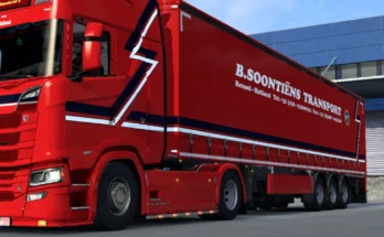 B.SOONTIENS Transport skin for Scania S v1.0