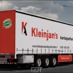 Daf XF106 530 + Trailer Kleinjan Transport v1.0 1.49