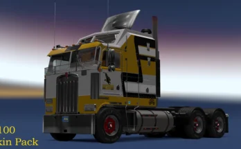 KENWORTH K100 SKINS PACK V3.0 ETS2 & ATS 1.49.x