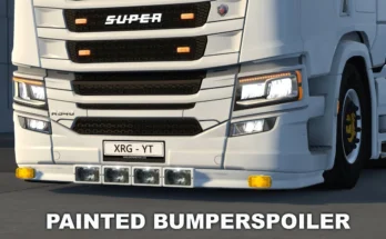 Painted Bumperspoiler For Scania Next Gen S/R v1.0 1.49