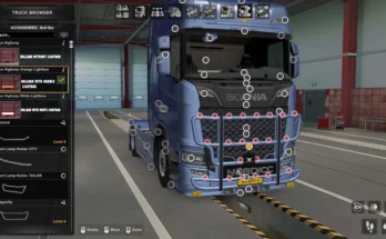 Painted Trux Highway For Scania Next Gen S/R v1.0 1.49