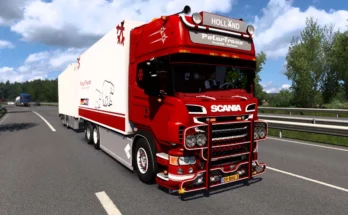 Scania R580 V8 Tandem+Trailer PolarTrans v6.0 1.49