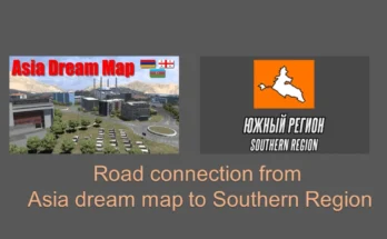 Southern Region+Asia Dream map connection v0.1 1.49