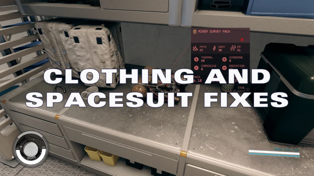 Clothing and Spacesuit Fixes - CSF V1.0