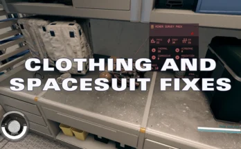 Clothing and Spacesuit Fixes - CSF V1.0