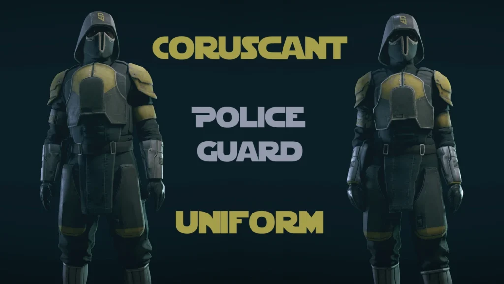 Coruscant Police Uniform (Neon and Ryujin Security Replacer) V1.2
