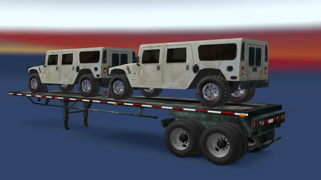 MILITARY HUMMERS TRAILER ATS 1.50