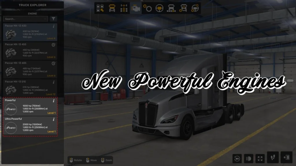 NEW POWERFUL ENGINES V1.2 1.50.X