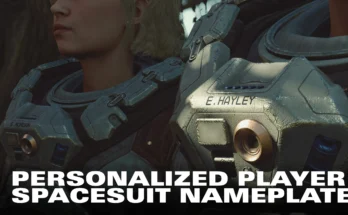 Personalized Player Spacesuit Nameplate V1.0