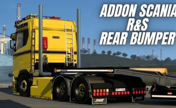 Addon Scania R/S Rear Bumper + Accessories v1.0 1.49