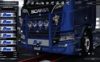 Bullbar Trux HighWay Scania NextGen Addon 1.49