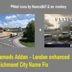 Guernsey Promods Addon - London enhanced Duplicated Richmond City Name Fix v1.0