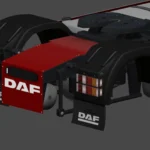 Rear bumper Daf xf 105 Chs 4x2 1.49