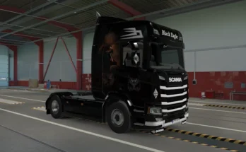 Scania R NG Black Eagle Airbrush Skin v1.0