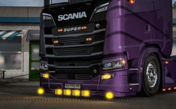 Scania R-S 2016 Next Gen Holland Style Extended Bumper 1.49