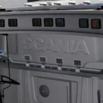 Accessoire Scania S/r Nextgen F-CORE Elegance FD01 CHAMP Couverture De Tableau De Bord Couverture Tableau De Bord Scania