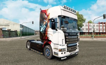Skin Iron man for Truck Scania R-series v1.0