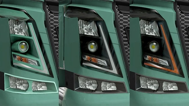 Volvo FH 2012 HeadLights Rework v1.0