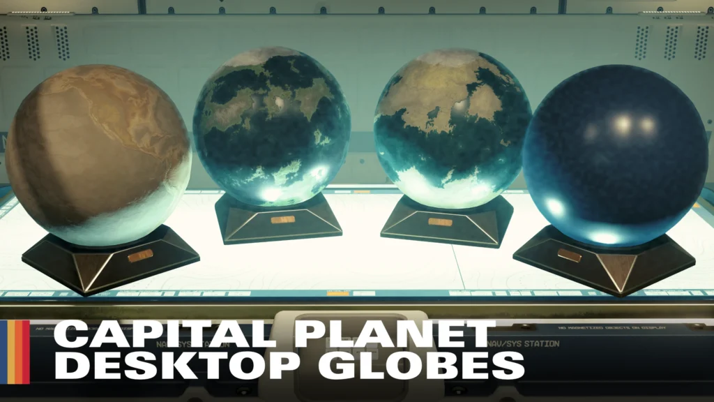 Capital Planet Desktop Globes V1.0