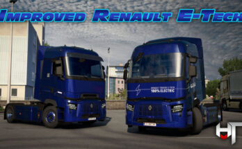 RENAULT E-TECH OWNABLE & IMPROVED ETS2 1.50.x