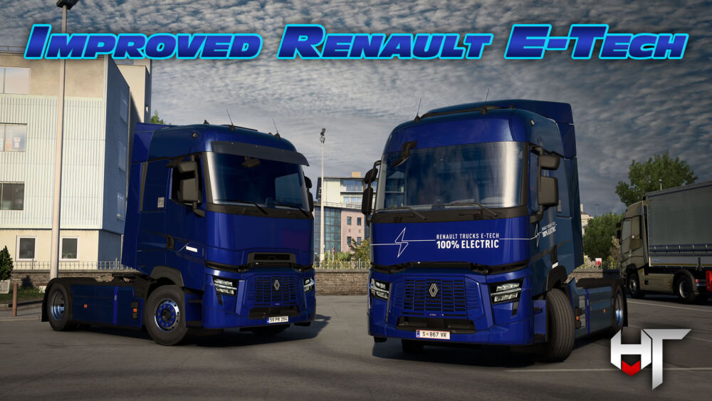 RENAULT E-TECH OWNABLE & IMPROVED ETS2 1.50.x