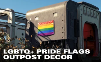LGBTQ Pride Flags Outpost Decor