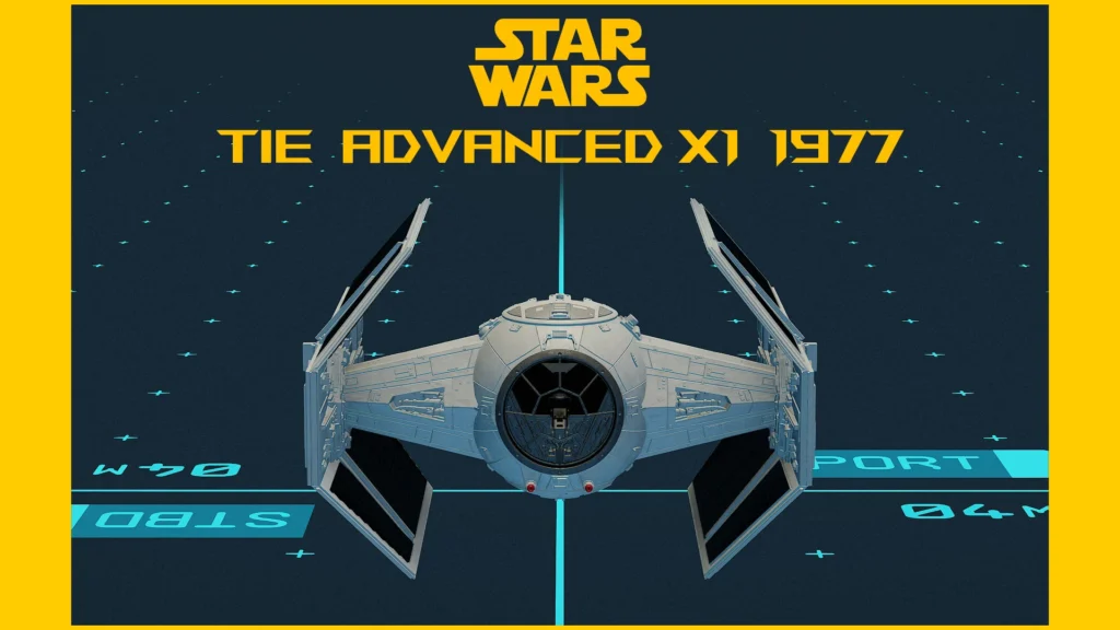 Star Wars TIE Advanced x1 1977 V1.3