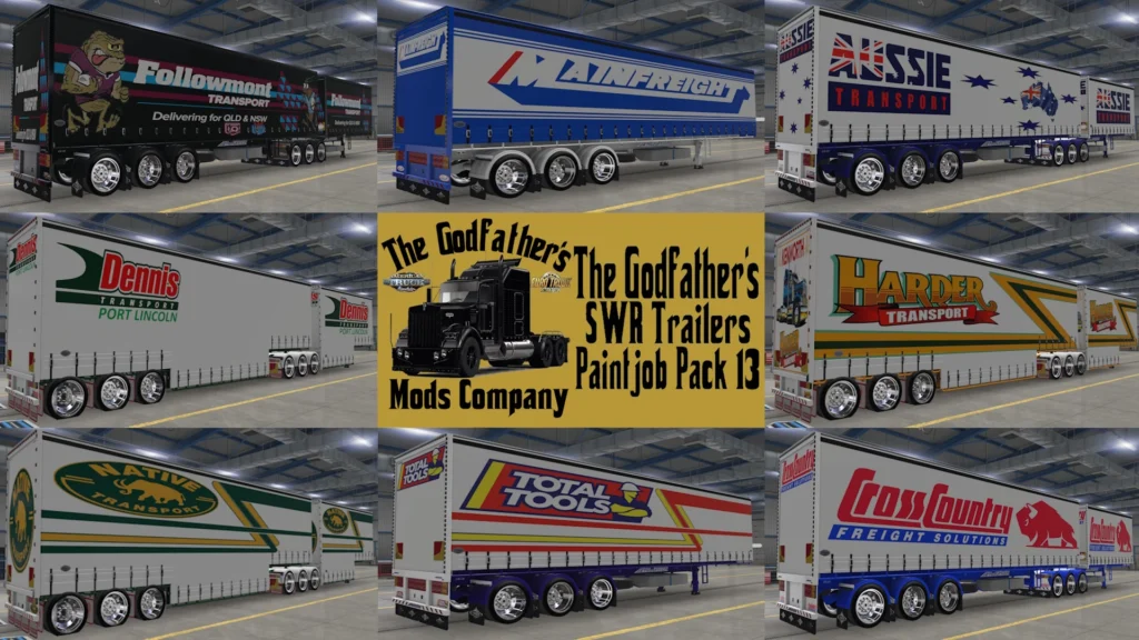 THE GODFATHER'S SWR TRAILERS PAINTJOB PACK 13 V1.0