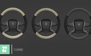Braids for the steering wheel Scania NextGen v1.0