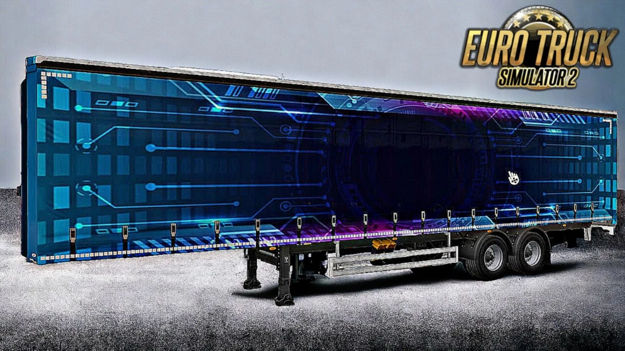 Futuristic Trailer Skin v1.0