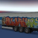 GRAFFITED TRAILERS PACK ETS2 1.50